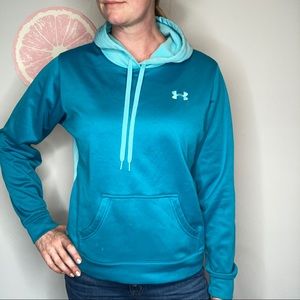 Under Armour hooded sweatshirt two tone medium